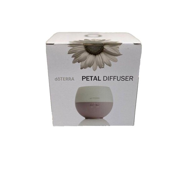 New in Box doTERRA 3-Piece Petal Diffuser 3-Setting w/Optional LED Light - Picture 1 of 6